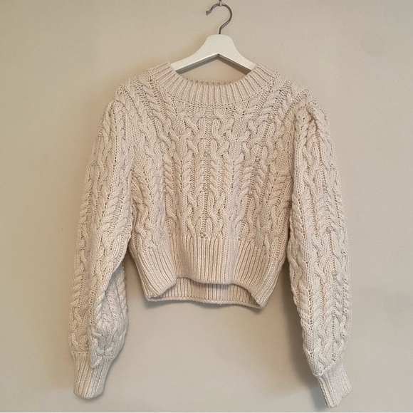 NWOT Zara Cropped Sweater - Picture 1 of 2
